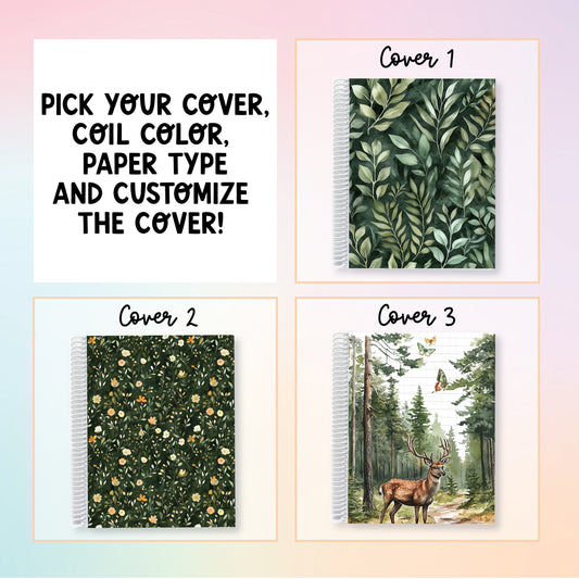 Notebook Planner - Forest Story