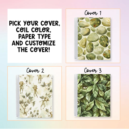 Notebook Planner - Goblincore