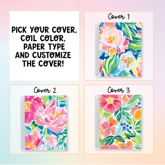 Notebook Planner - Tropical Florals