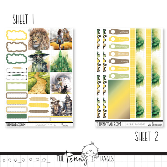 Oz - B6 vertical weekly kit