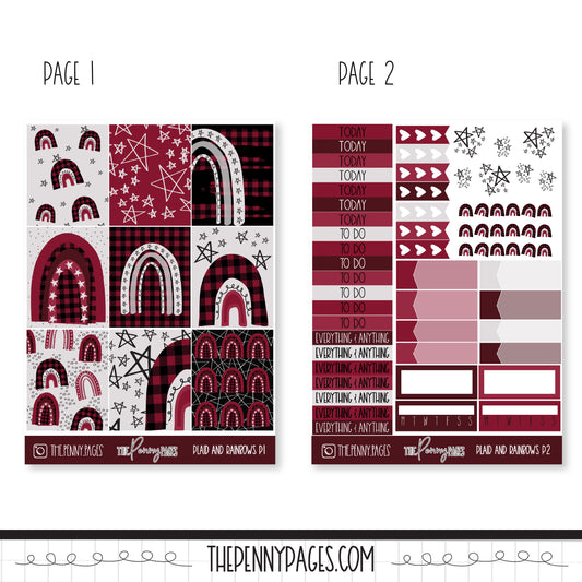 Plaid & Rainbows - 2020 Format