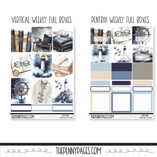 Stormy Night - Large Sheets