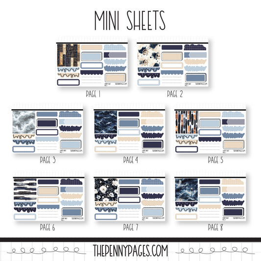 Stormy Night - Mini Sheets