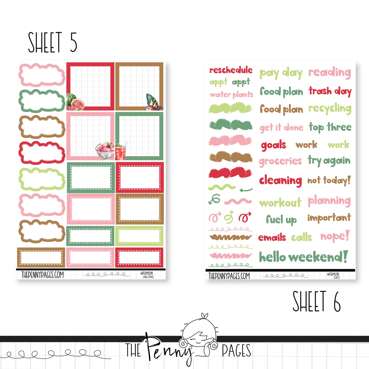 Watermelon - Pentrix weekly kit