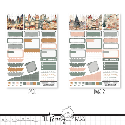 Winter in the City - Daily Pages