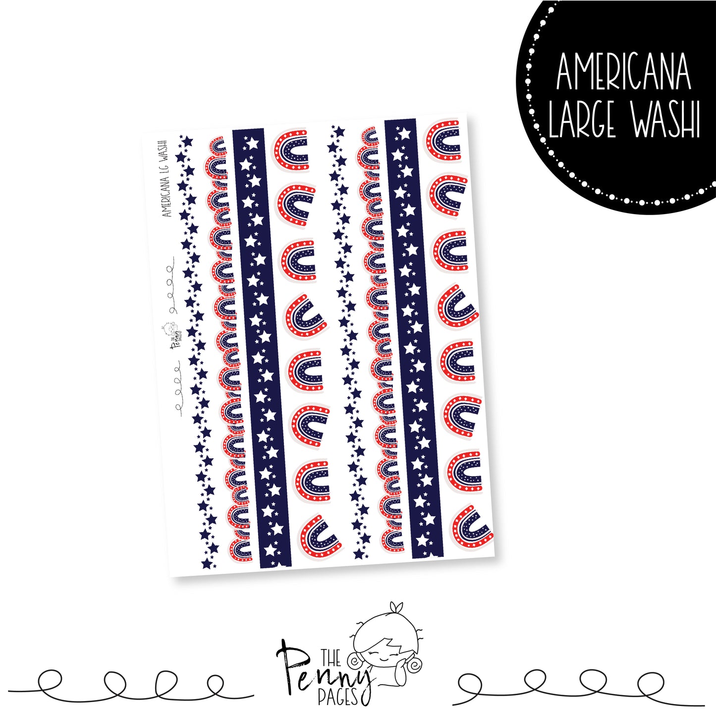 Americana Large Washi