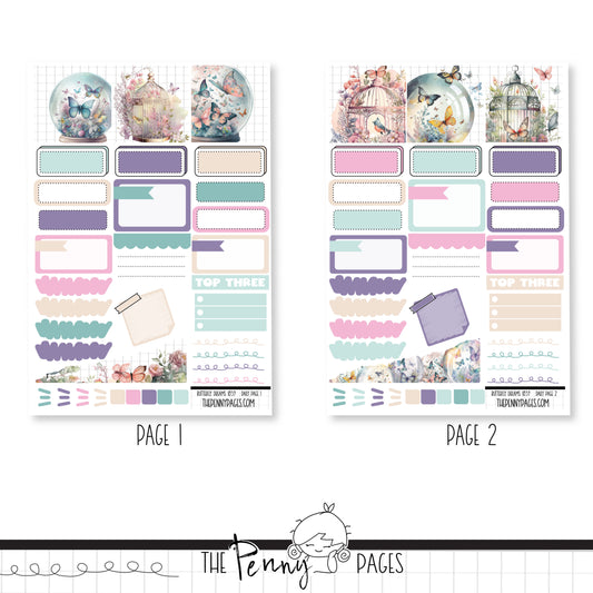 #1039 Butterfly Dreams - Daily Pages