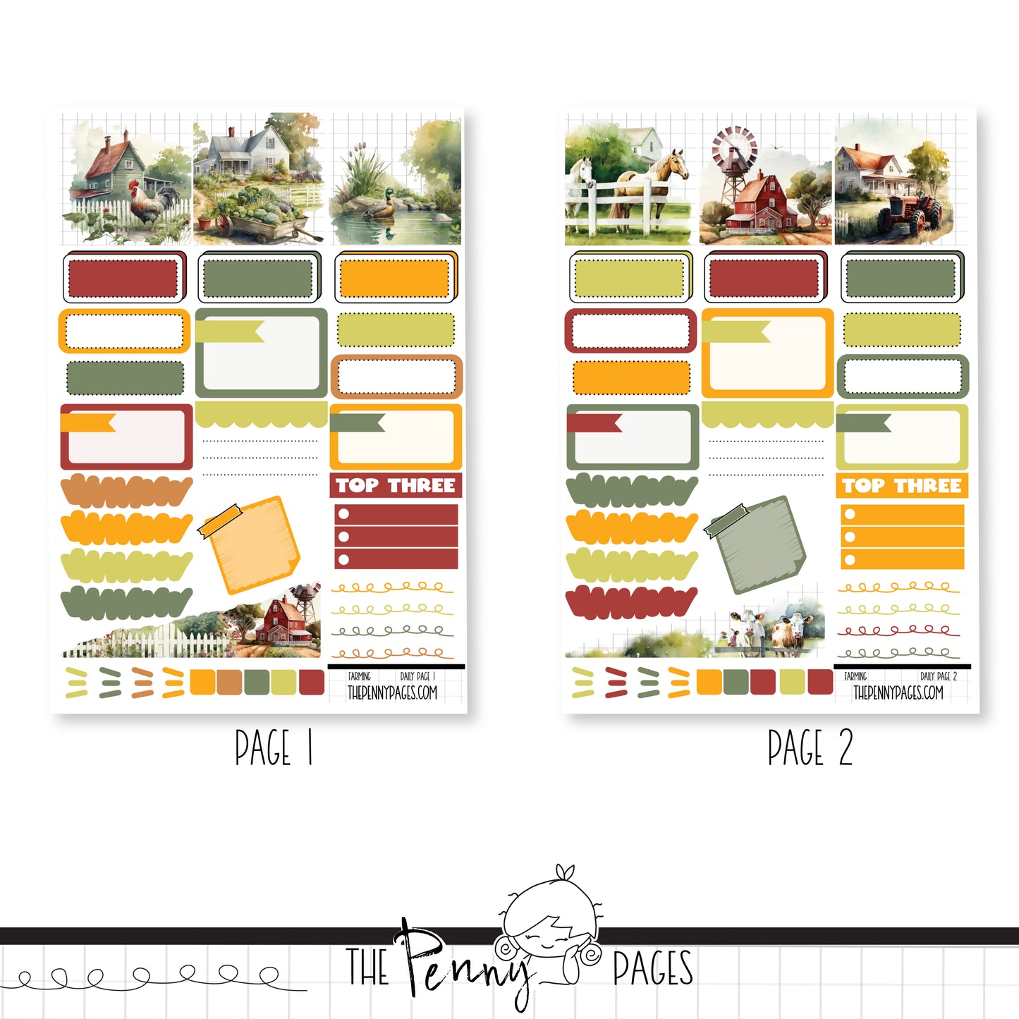 #1044 Farming - Daily Pages