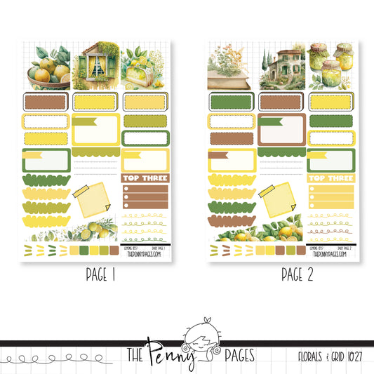 #1037 Lemons - Daily Pages