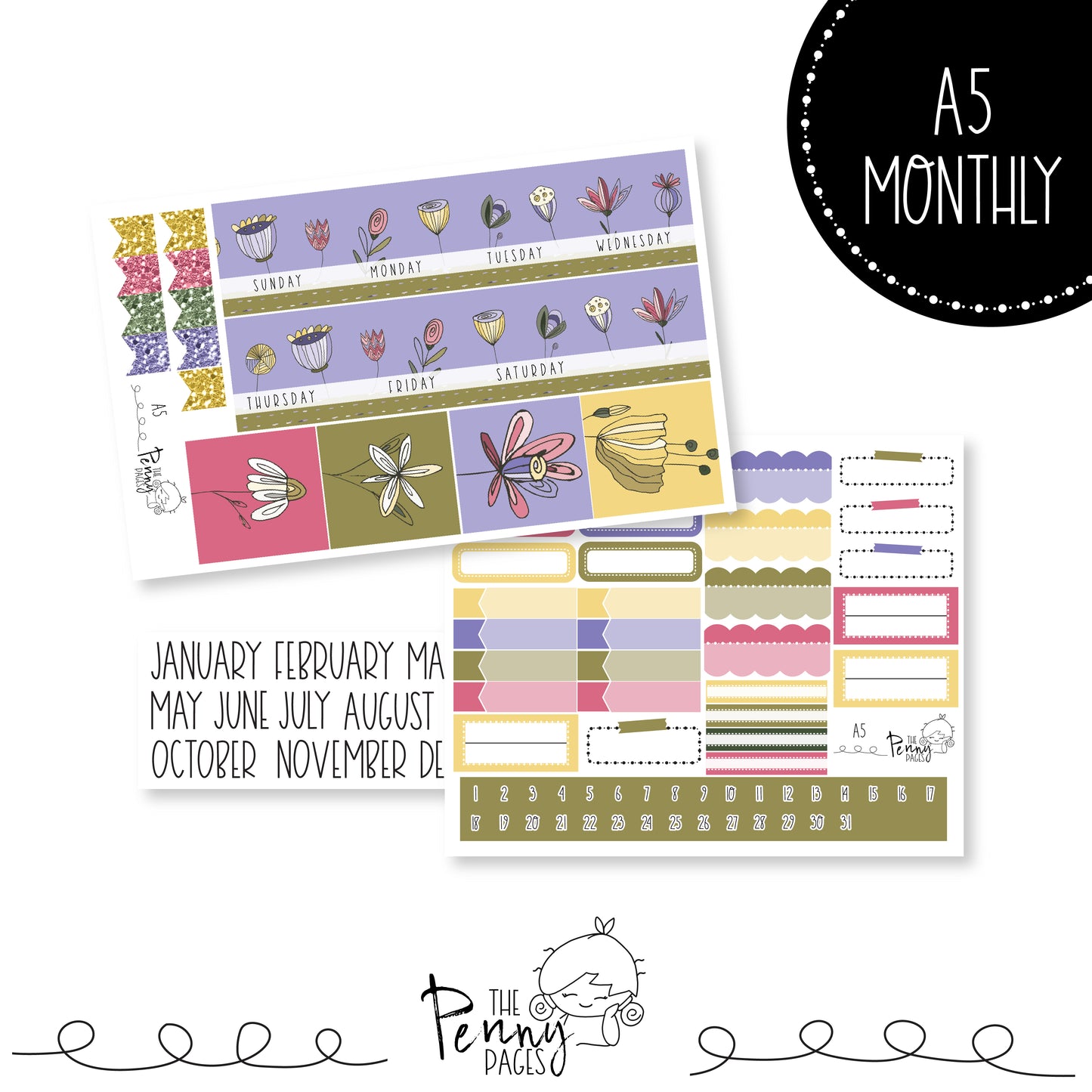 Various Size Monthly kit - Simplicity