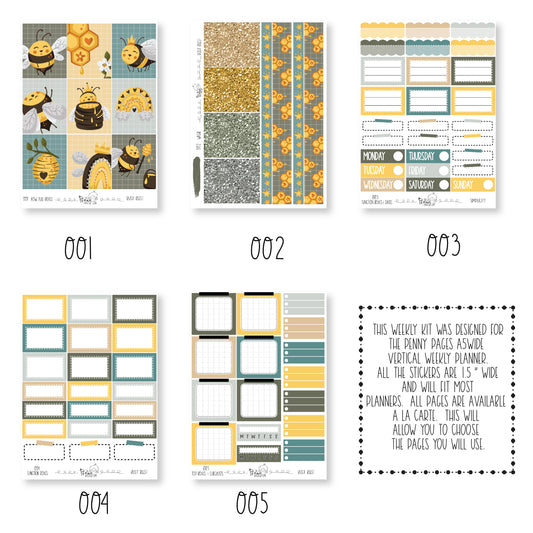 A5W weekly kit - Busy Bees!