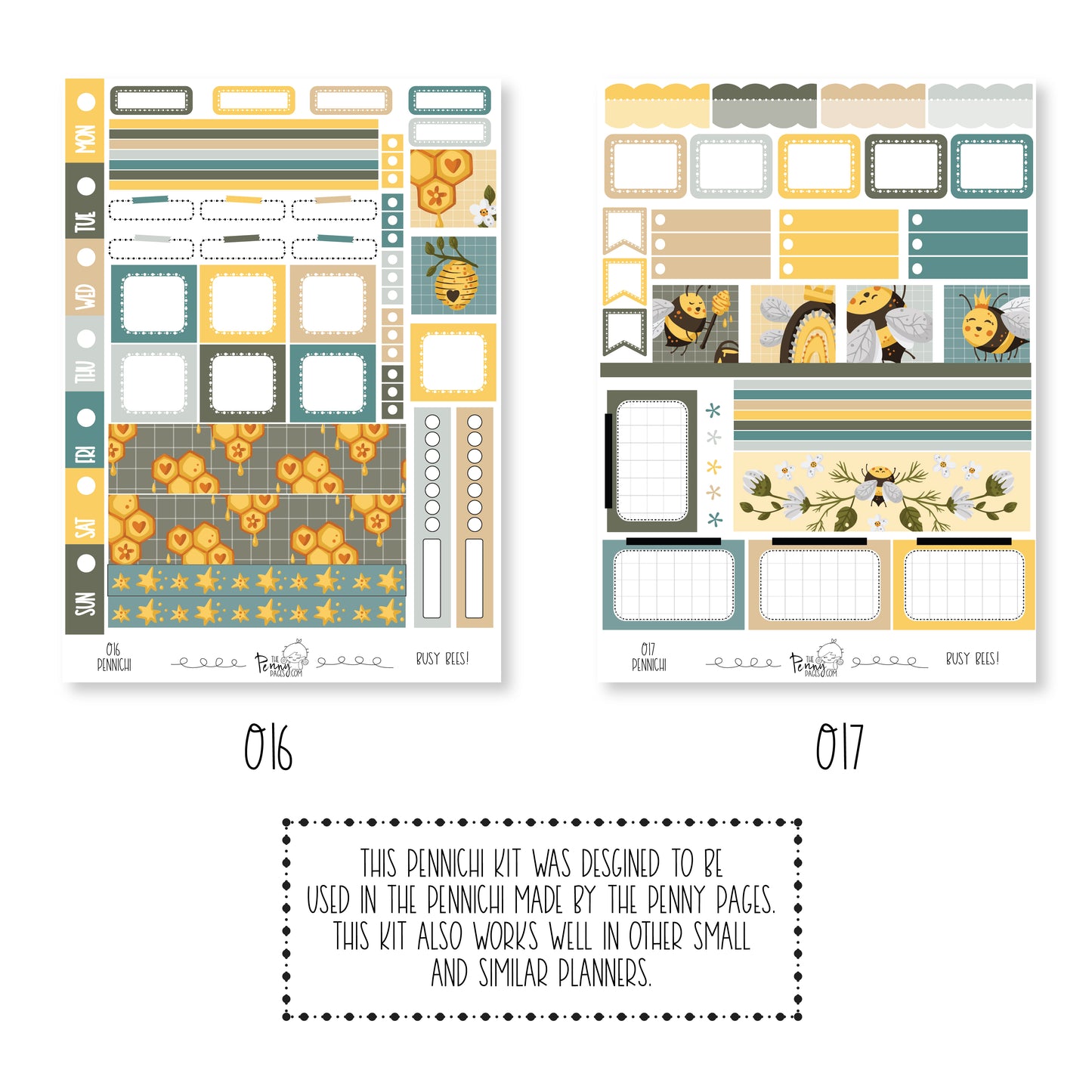 Pennichi weekly kit - Busy Bees!