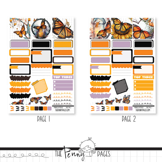 #1043 Monarch Butterflies - Daily Pages