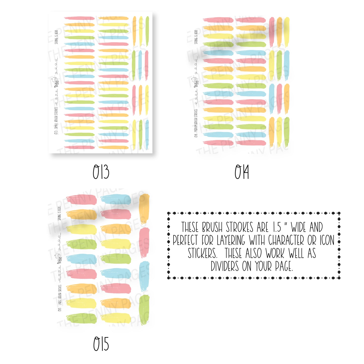 Brush Strokes - Spring is here
