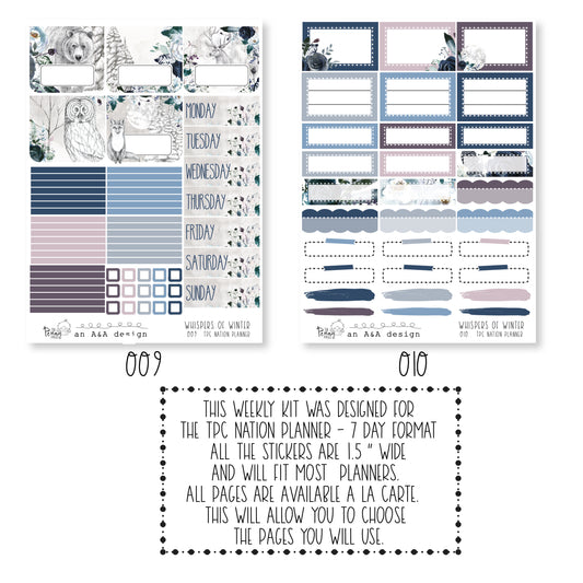Pentrix Planner - Whispers of Winter