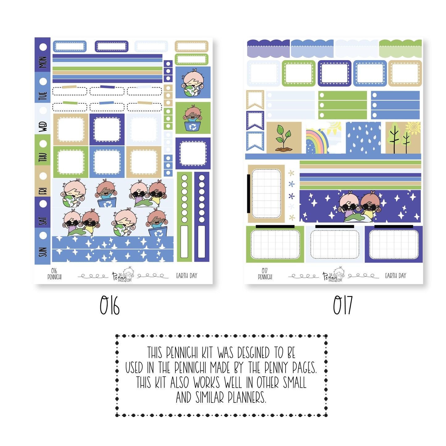 Pennichi weekly kit - Earth Day