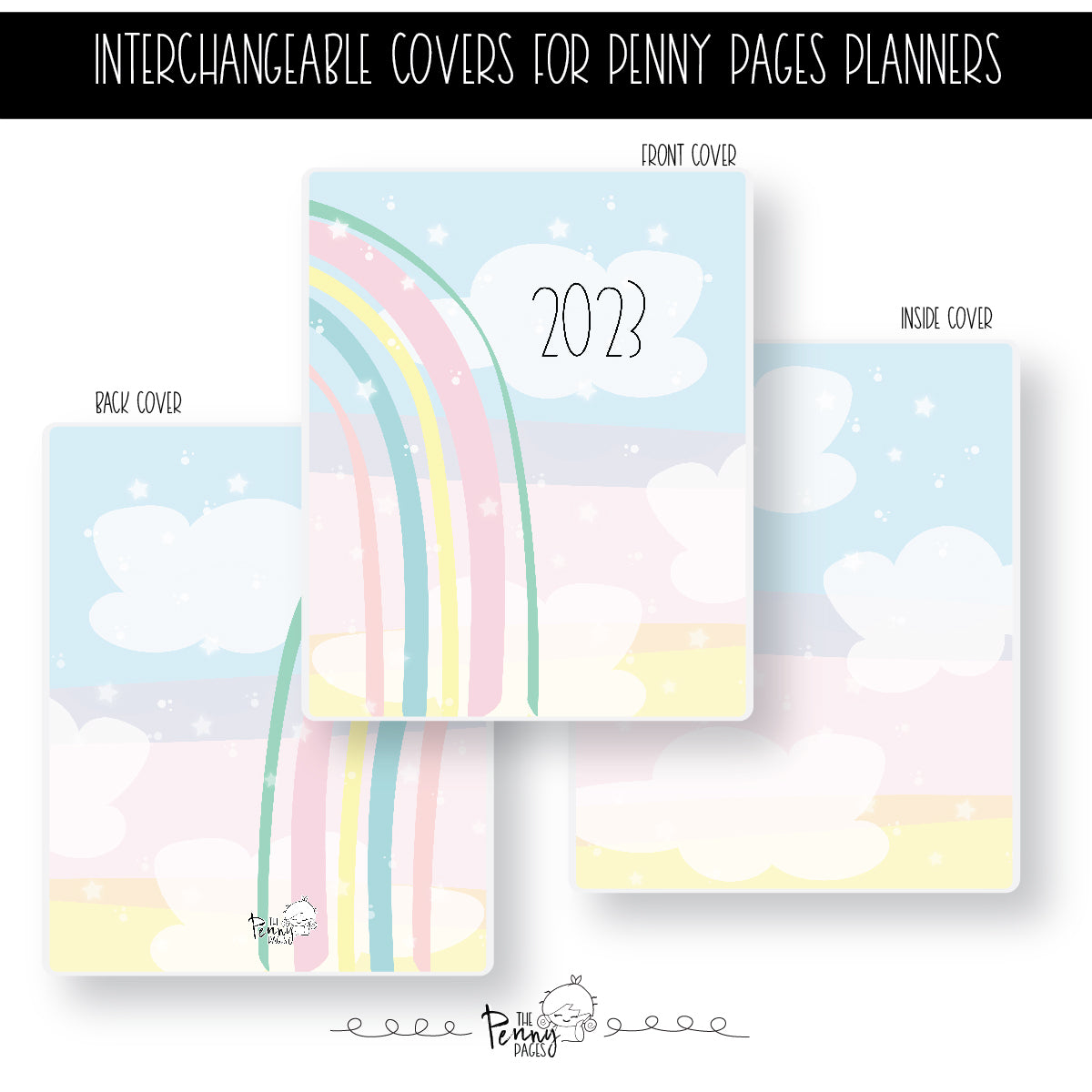 Pastel Rainbows & Stars - A LA CARTE cover