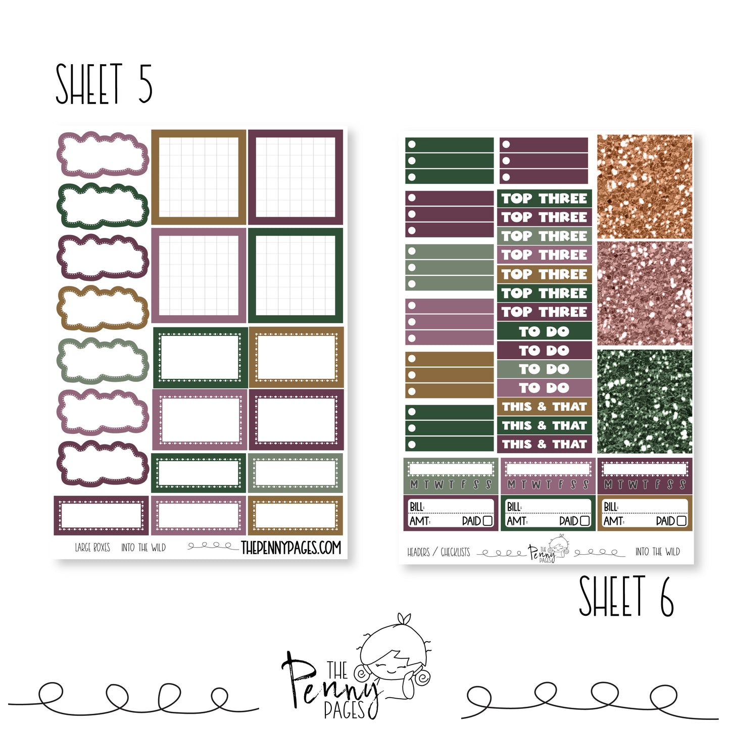 Into the Wild - Pentrix Planner