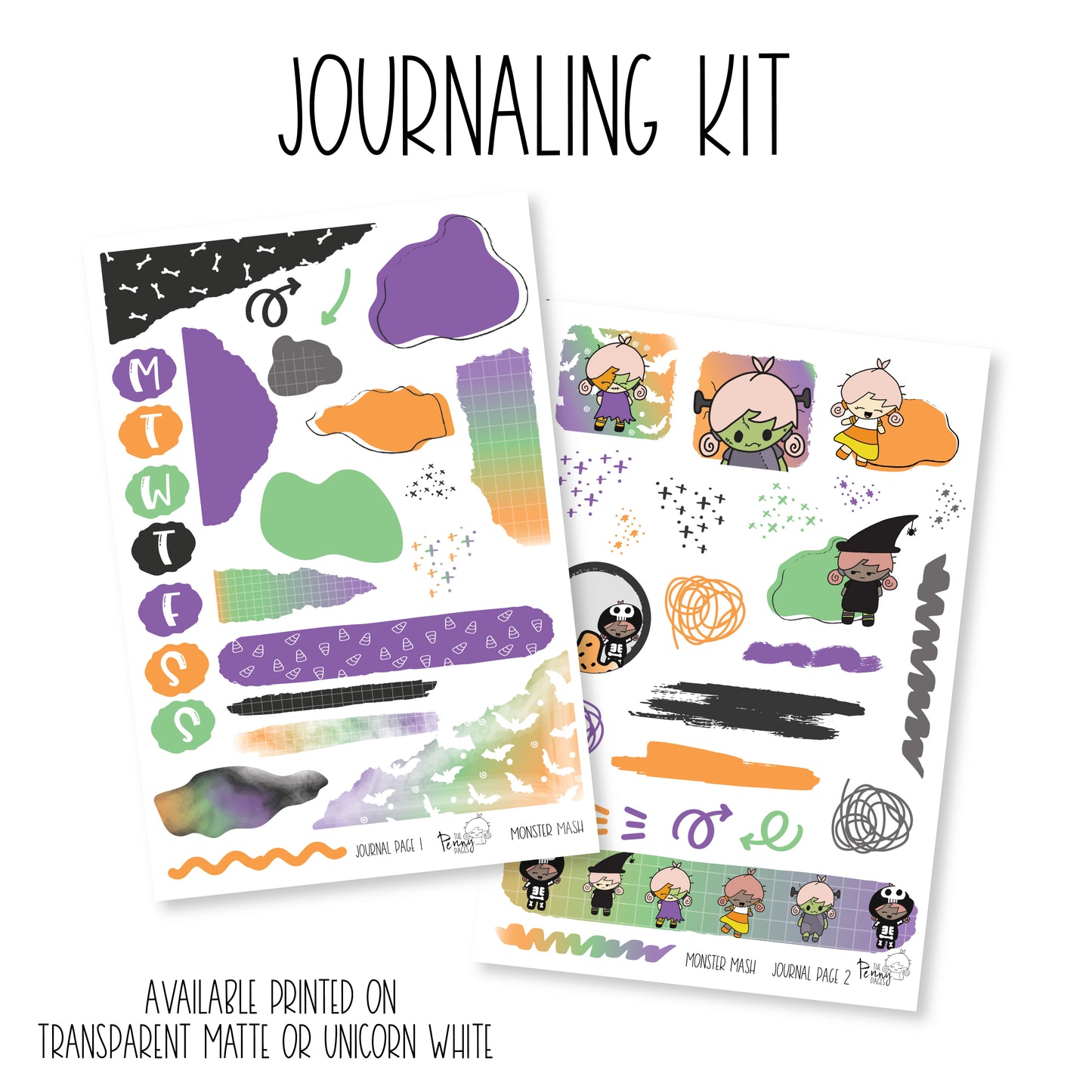 Monster Mash - Journaling Kit