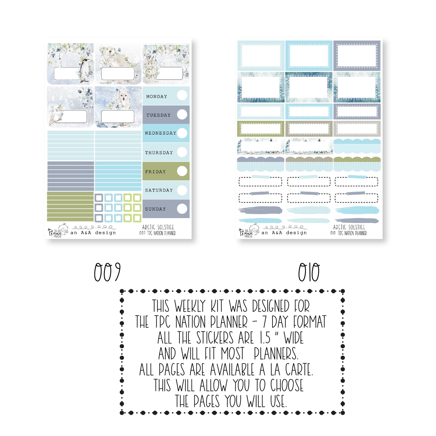 Pentrix Planner - Winter Solstice