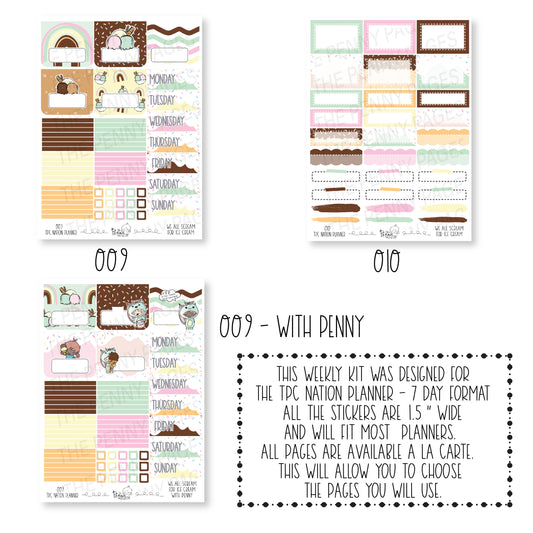 Pentrix Planner - We all scream for ice cream