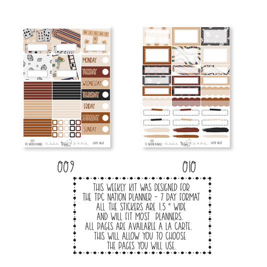 Pentrix Planner - Game Night