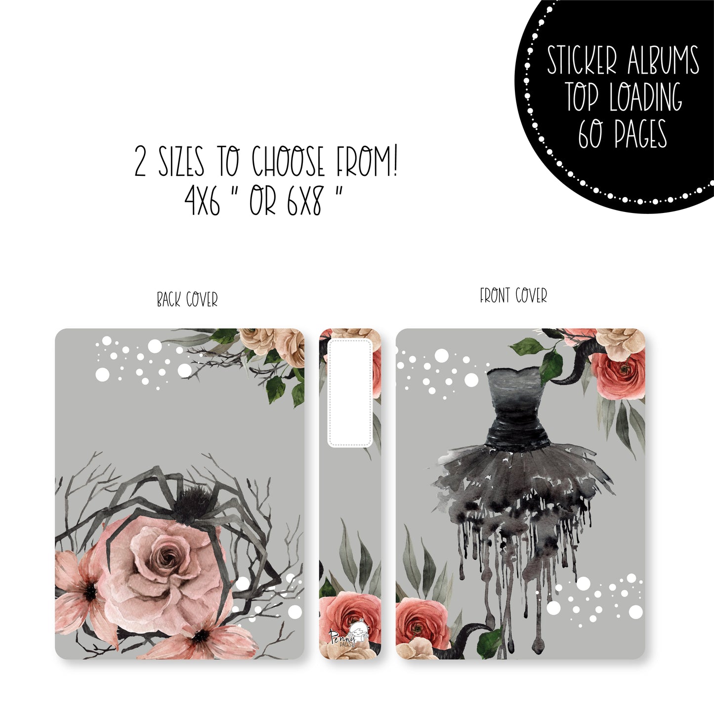 Halloween Roses - Sticker Album