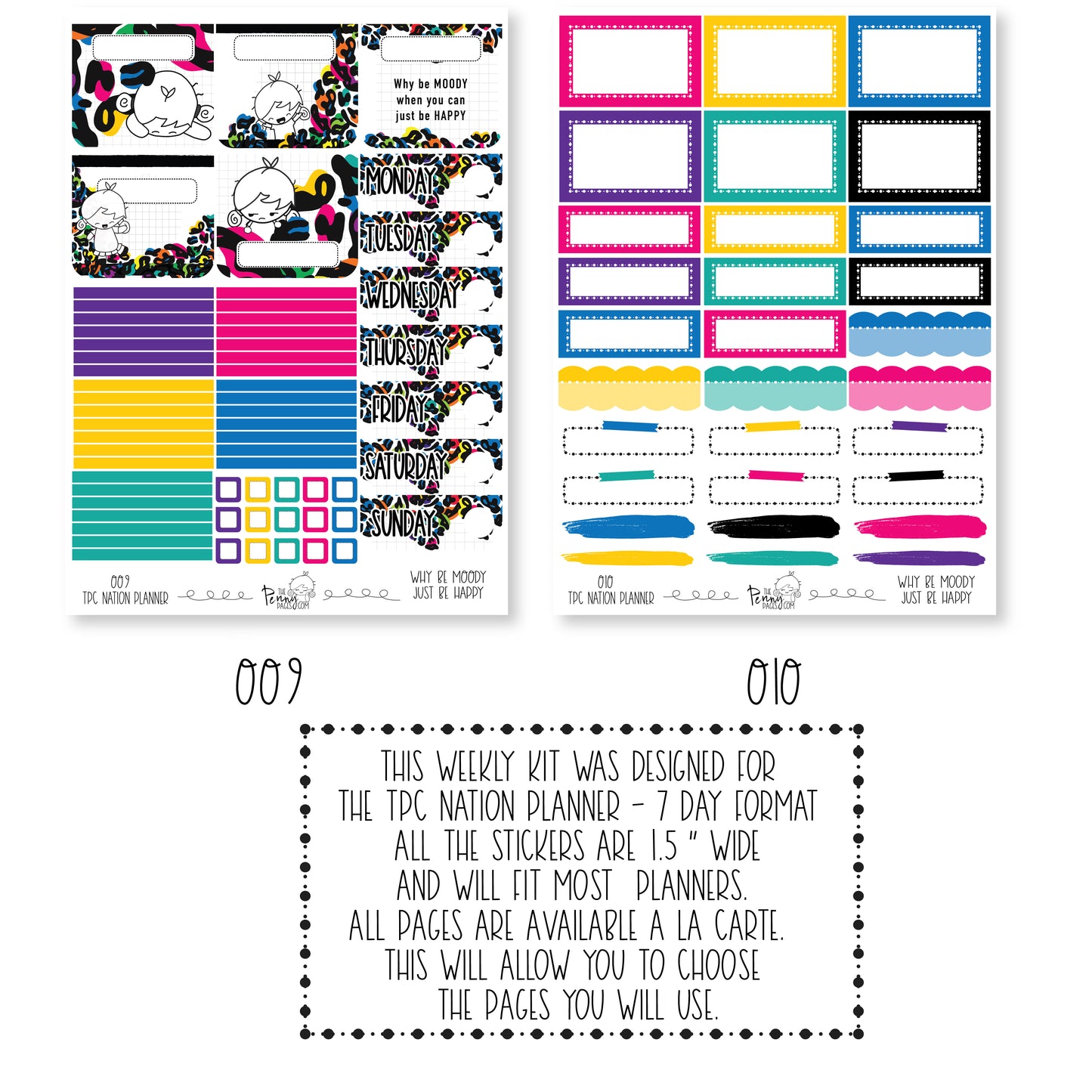 Pentrix Planner - Why be moody just be happy