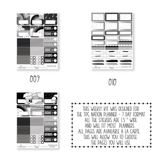 Pentrix Planner - Rain rain go away