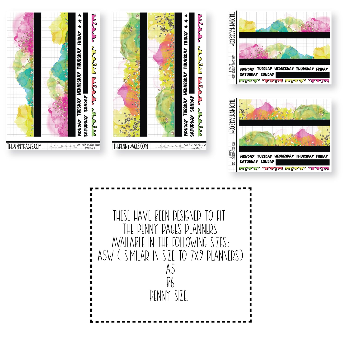 Abstract & Grid - April 2023 - Lemonade