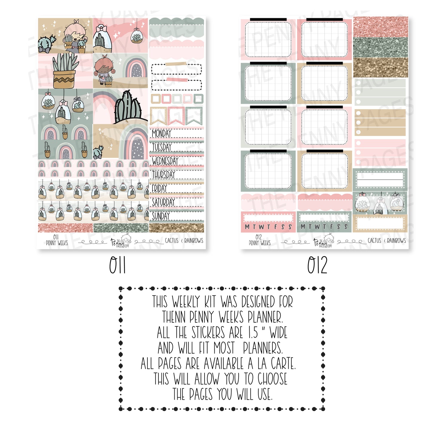 Penny Weeks - Cactus and Rainbows