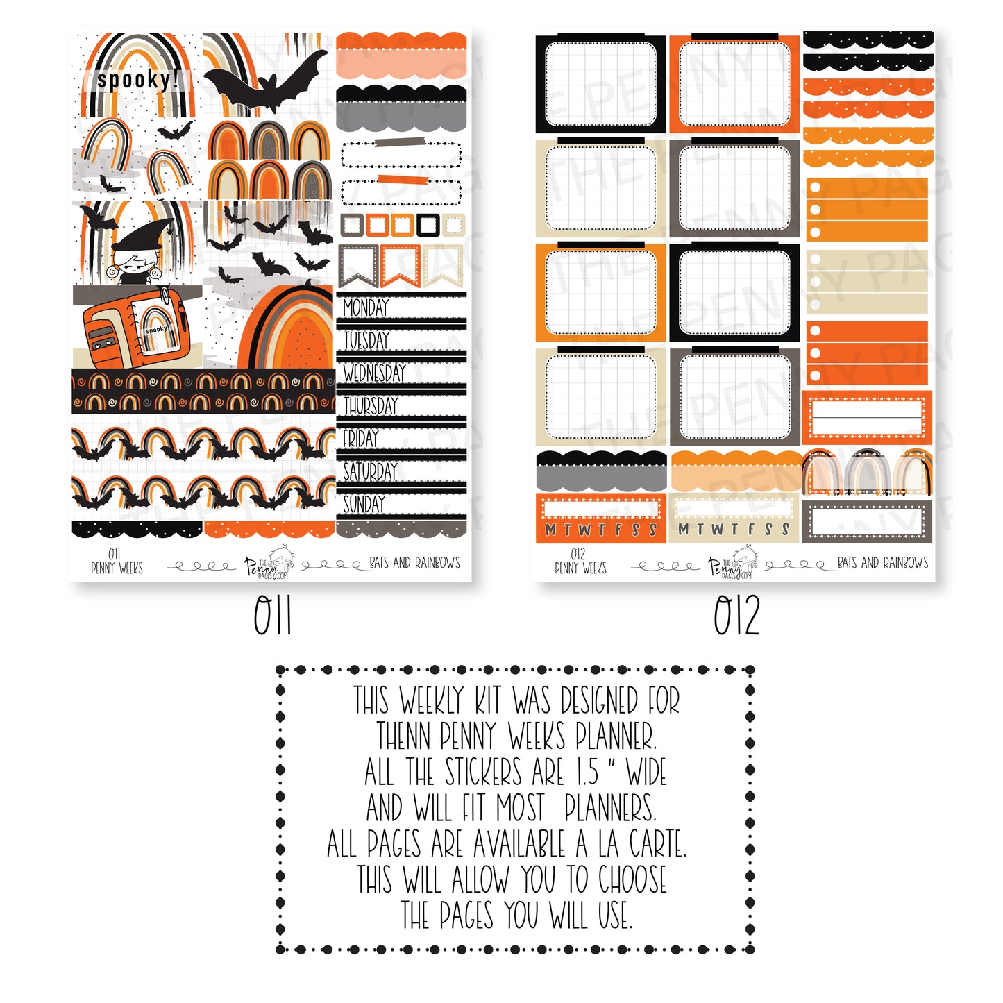 Penny Weeks - Bats and rainbows