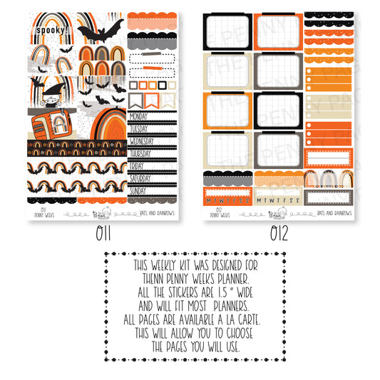 Penny Weeks - Bats and rainbows