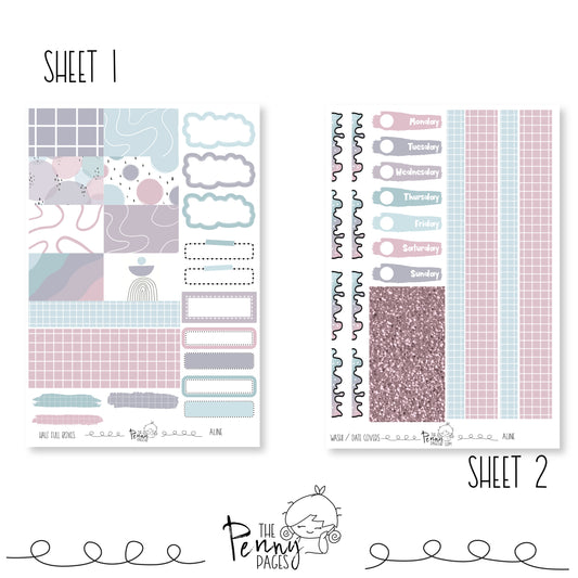 Aline - Weeks vertical weekly kit