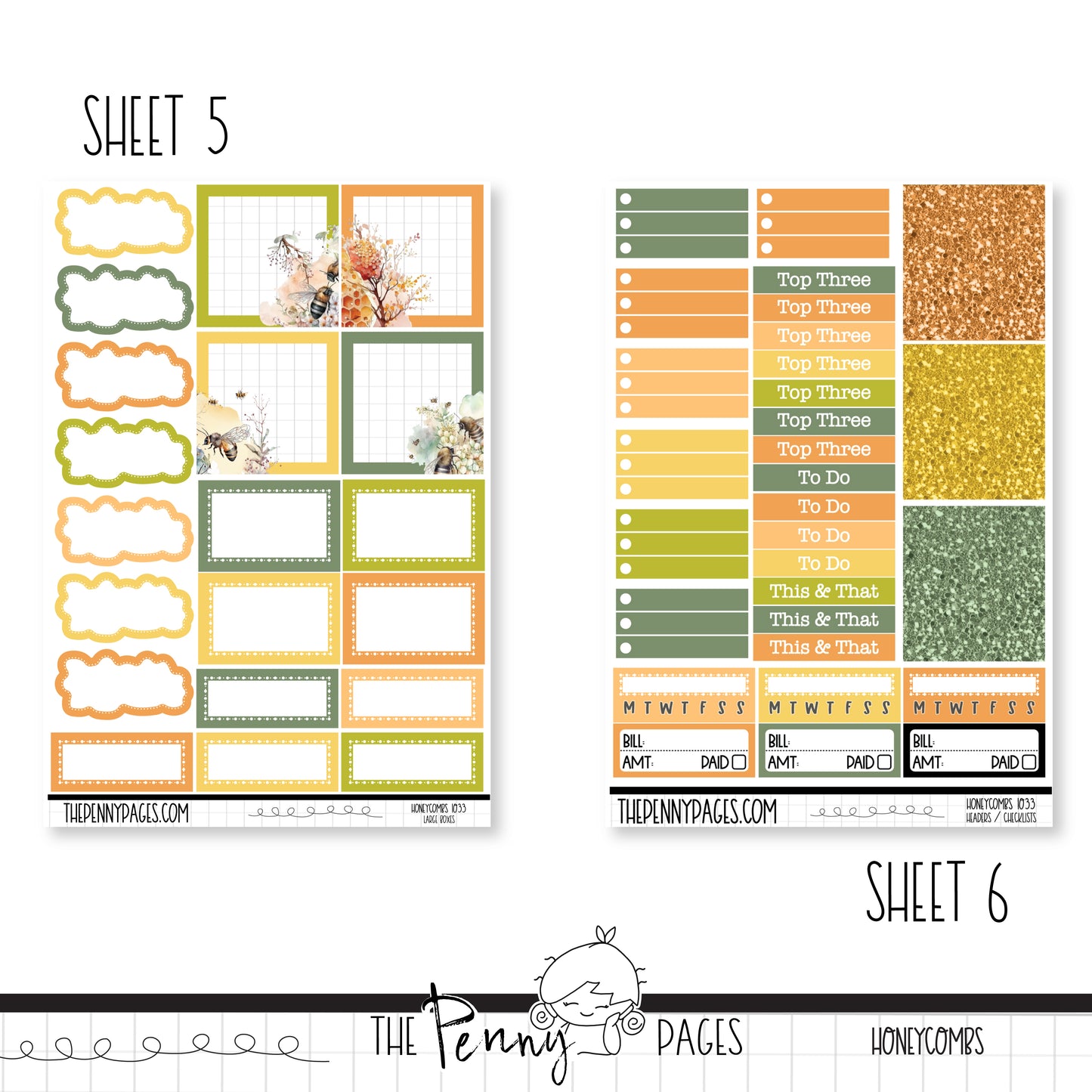 Honeycombs - Pentrix weekly kit