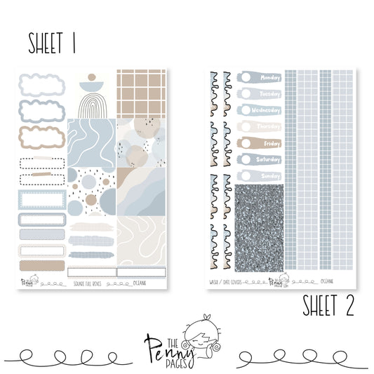 Océanie - B6 vertical weekly kit