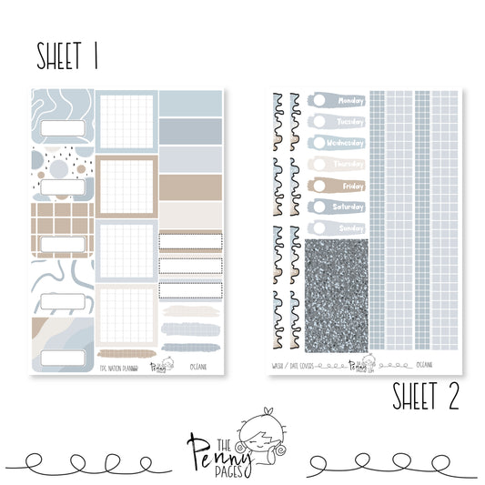 Océanie - Pentrix Planner