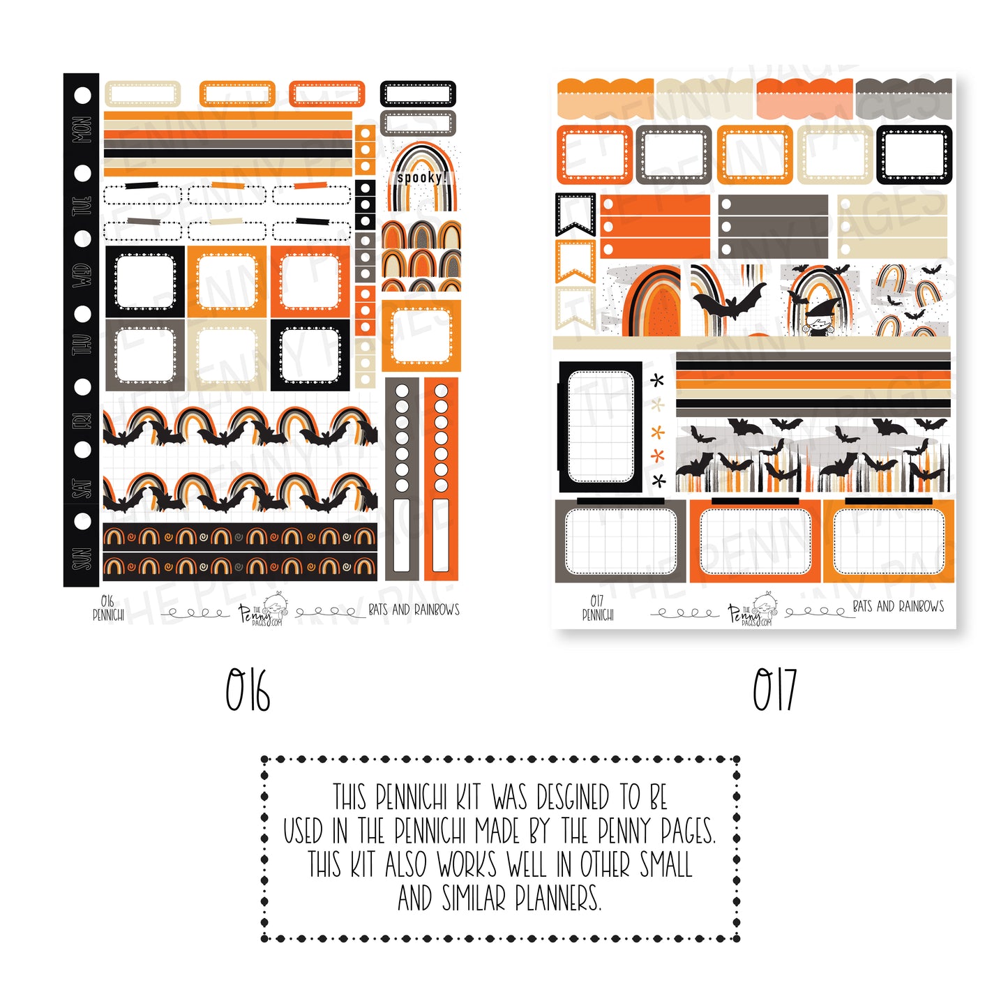 Pennichi - Bats and rainbows