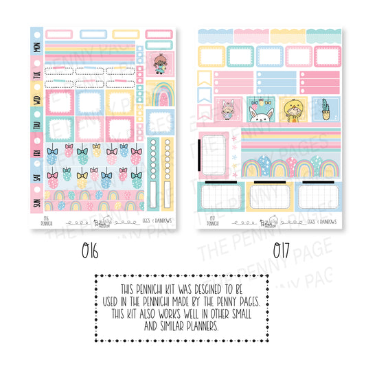 Pennichi weekly kit - Eggs & Rainbows