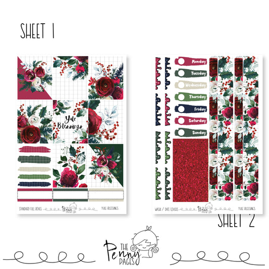 Yule Blessings - Standard Vertical