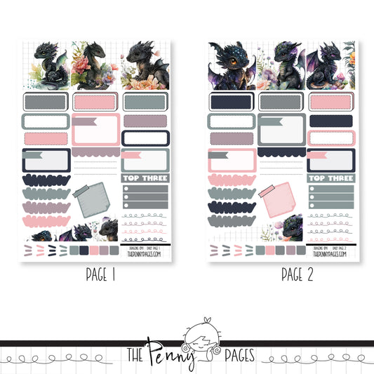 #1041 Dragons - Daily Pages