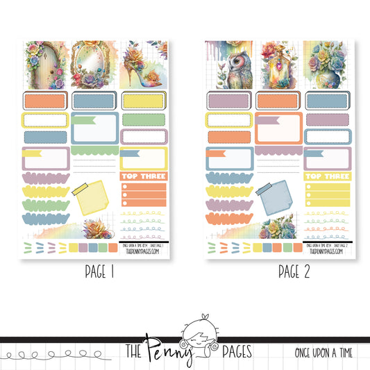 #1034 Once upon a time - Daily Pages