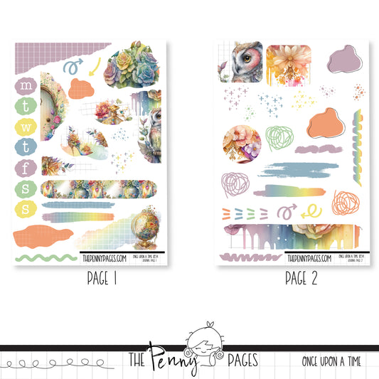 #1034 Once upon a time - Journaling Kit