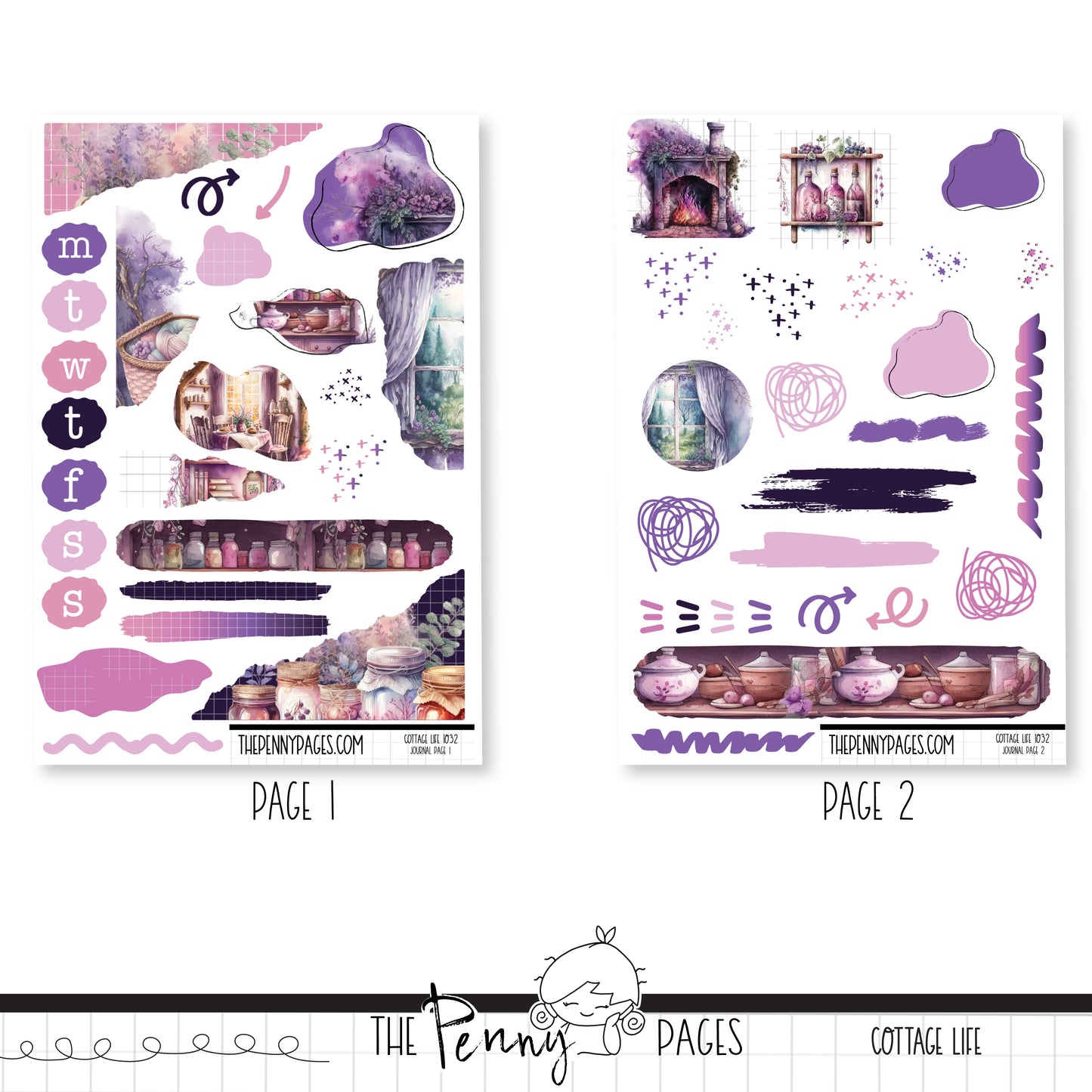 #1032 Cottage Life - Journaling Kit