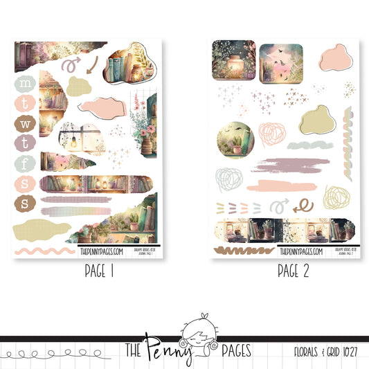 #1028 Dreamy Books - Journaling Kit