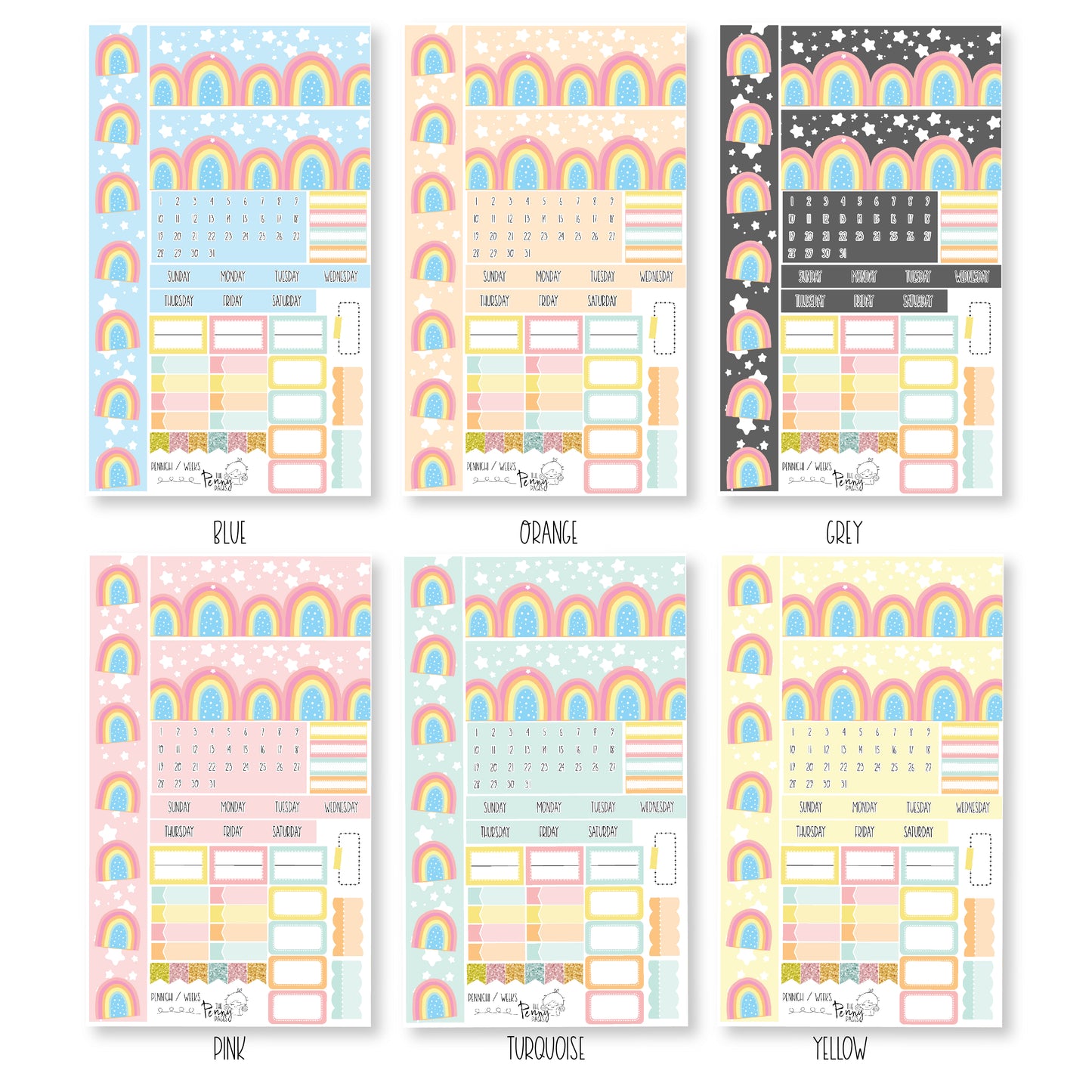 Various Size Monthly kit - Happy Bears