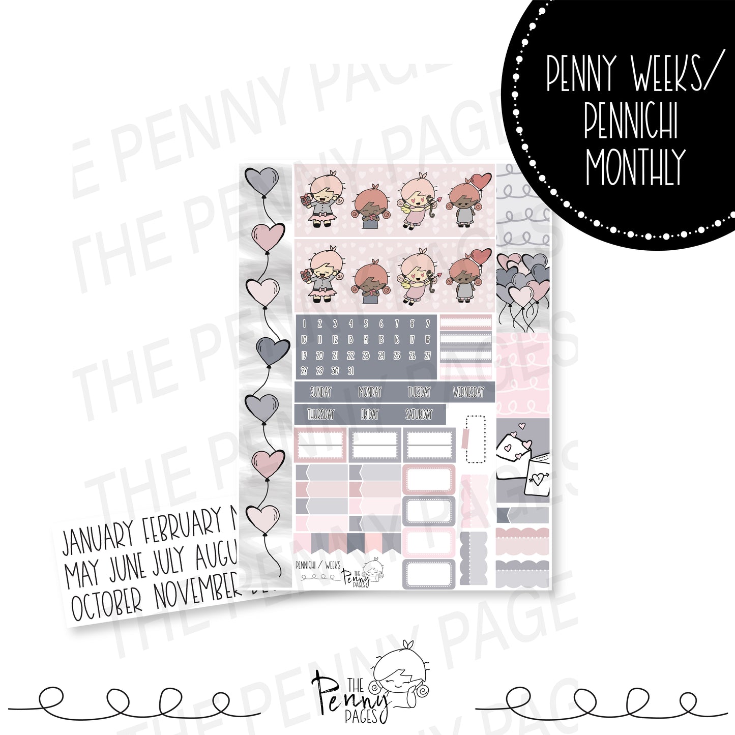 Various Size Monthly kit - Give Love