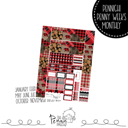 Various Size Monthly kit - PLaid