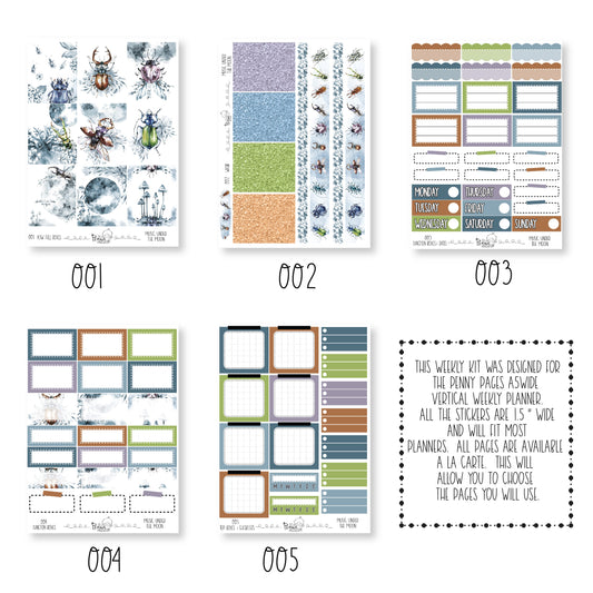 A5W weekly kit - Music Under the Moon