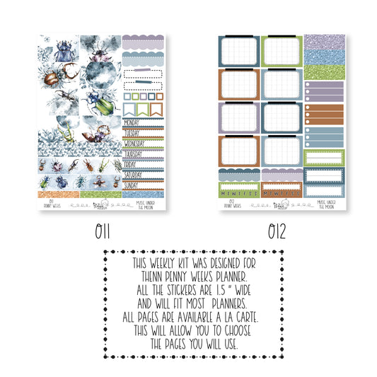 Penny Weeks weekly kit - Music Under the Moon